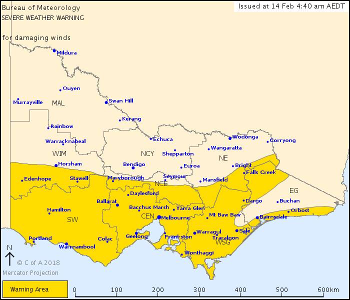 Severe weather warning remains in place