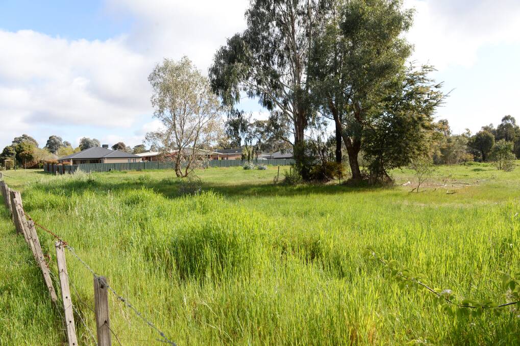 The site of the proposed development. Picture: DARREN HOWE