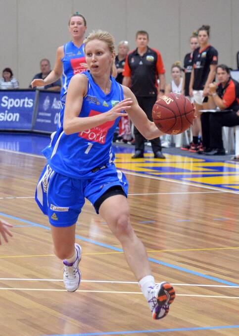Heather Oliver had 15 points and four rebounds in the Spirit's opening round loss tot he South East Queensland Stars.