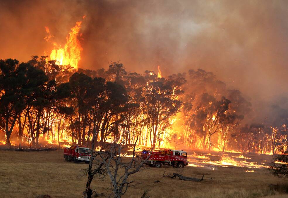 Central Victoria is bracing for another severe fire season. Picture; GLENN DANIELS