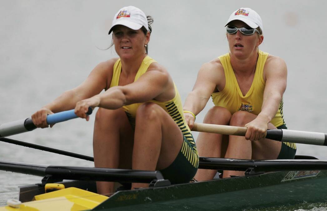 COACH: Olympians Sarah Heard (right) will head up the Bendigo Bank Academy of Sport rowing program.