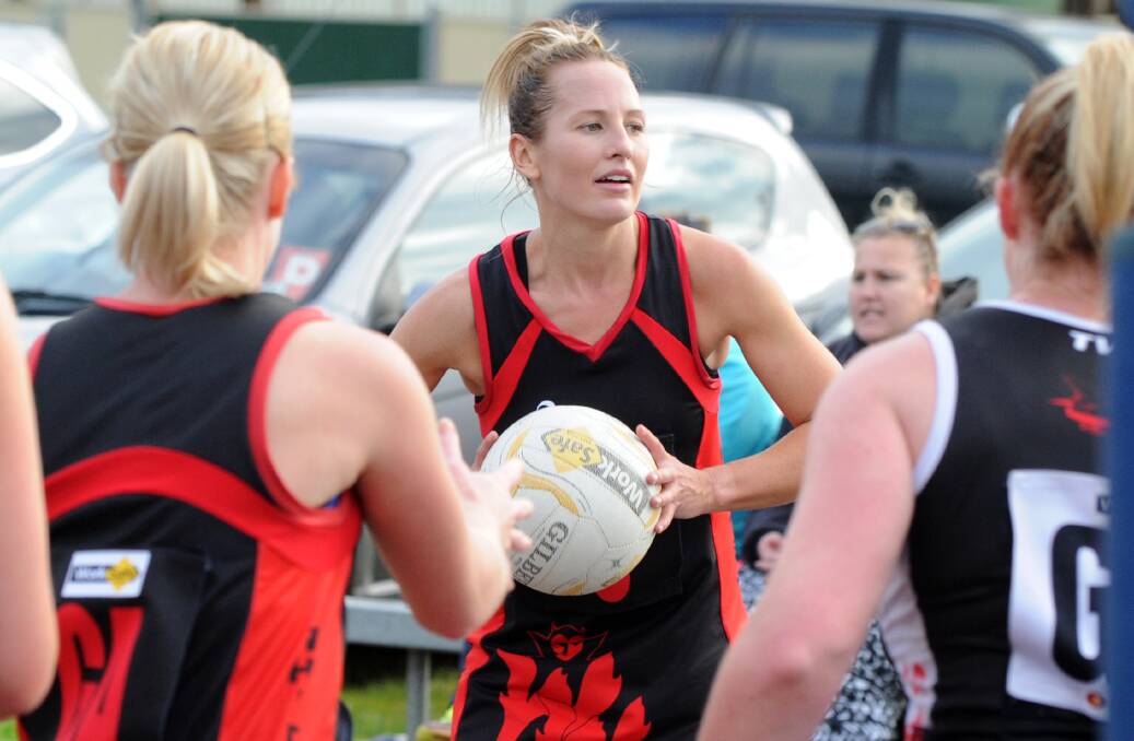 CLASS: Lauren Bowles shapes as a crucial player in White Hills' push for a premiership, starting against Colbinabbin this weekend at Tint-a-Car Oval.