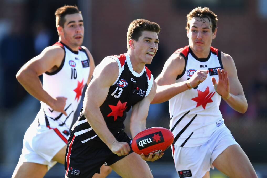 EARLY OPPORTUNITY: Port Adelaide draftee Joe Atley. Picture: GETTY IMAGES
