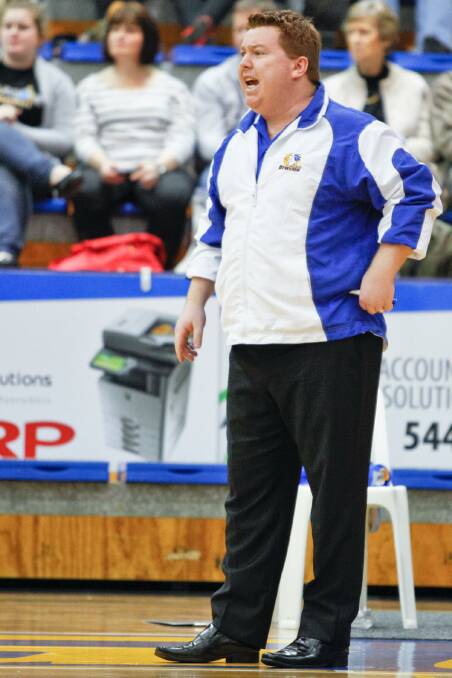 Jonathon Goodman is returning for a fourth season as coach of the Bendigo Lady Braves. Picture: AKUNA PHOTOGRAPHY