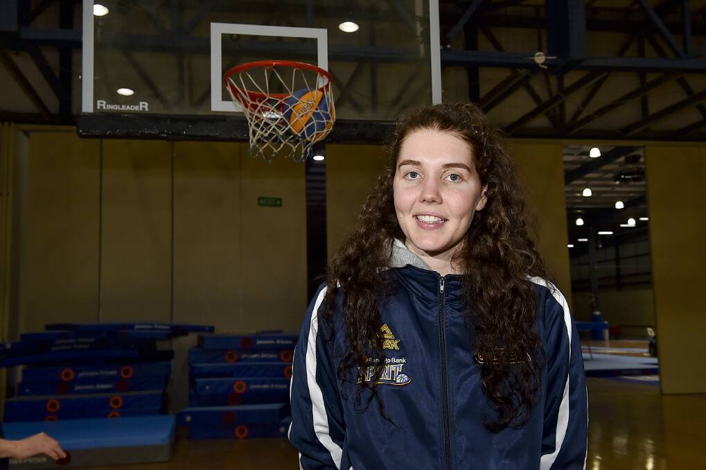Nadeen Payne is pleased to be a part of the Bendigo Spirit after years of playing against the likes of Kelsey Griffin and Gabe Richards. Picture: NONI HYETT