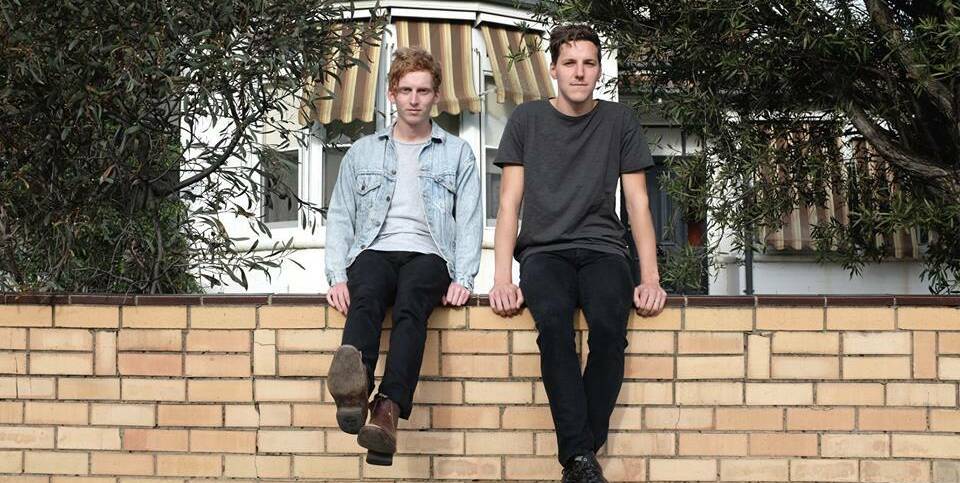  BENDIGO BOUND: Michael Cooper and Davey Noordhoff are Alma Kalorama. They will play alongside Jack and The Kids and Dermott Seller at the Golden Vine this Friday.