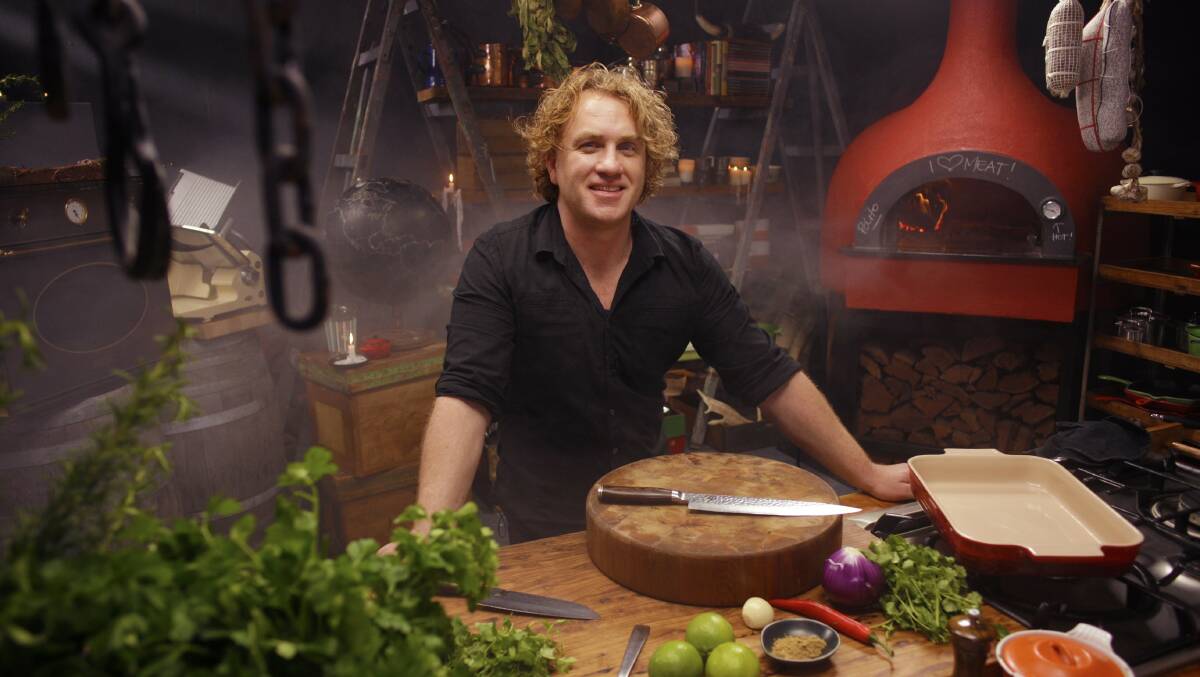 KICKING GOALS IN THE KITCHEN: Enjoy a lazy long lunch with celebrity chef Adrian Richardson in Bendigo on October 7.