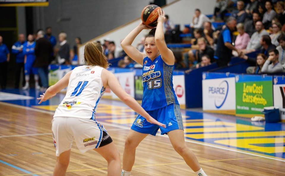 Jess Rennie in action during the 2017 SEABL season.  File picture: STEVE BLAKE, AKUNA PHOTOGRAPHY