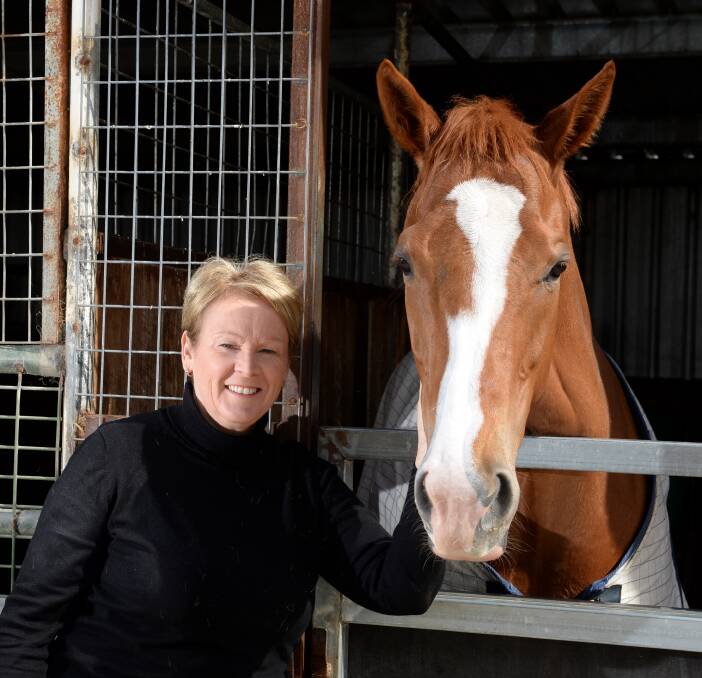 WINNING MOVE: Former Bendigo Jockey Club committee member and life-long thoroughbred racing enthusiast Briga Fliedner has joined the board of Country Racing Victoria. Picture: JIM ALDERSEY