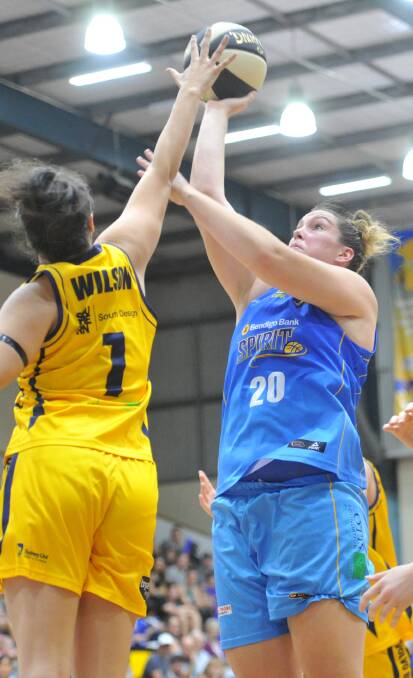 KEY: With Kesley Griffin sidelined with injury, Gabe Richards will have a huge task against Townsville's frontcourt duo of Suzy Batkovic and Cayla George.