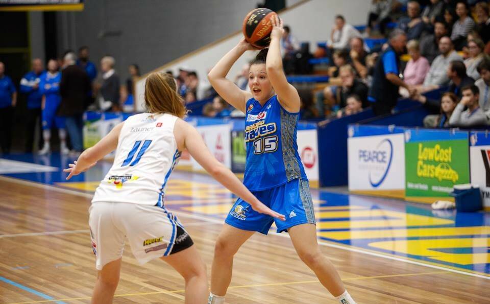 YOUNG GUN: Jess Rennie produced a SEABL career-high in Saturday night's win over the Blues. File picture: STEVE BLAKE, AKUNA PHOTOGRAPHY