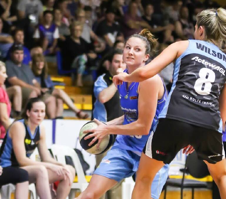 Kelsey Griffin has earned her second WNBL player of the week nomination. Picture: CRAIG DILKS