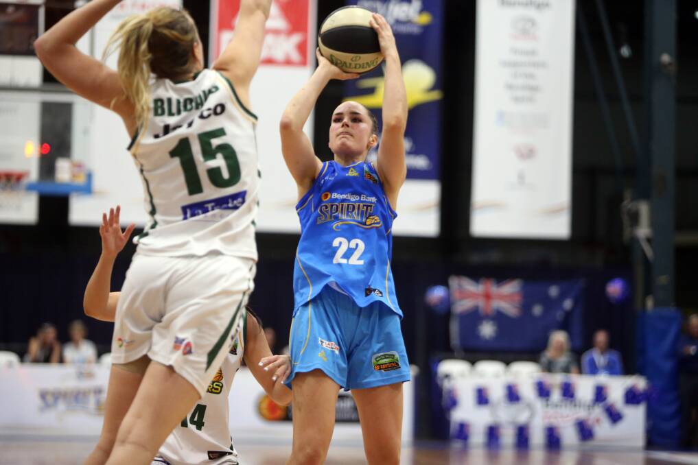 The Bendigo Spirit will miss the WNBL finals for the first timesince 2011-12. Picture: GLENN DANIELS