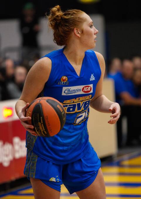 IN STRONG CONTENTION: Chloe Bibby has the chance to represent her country for the third time at the Under-19 FIBA World Championships. Picture: AKUNA PHOTOGRAPHY
