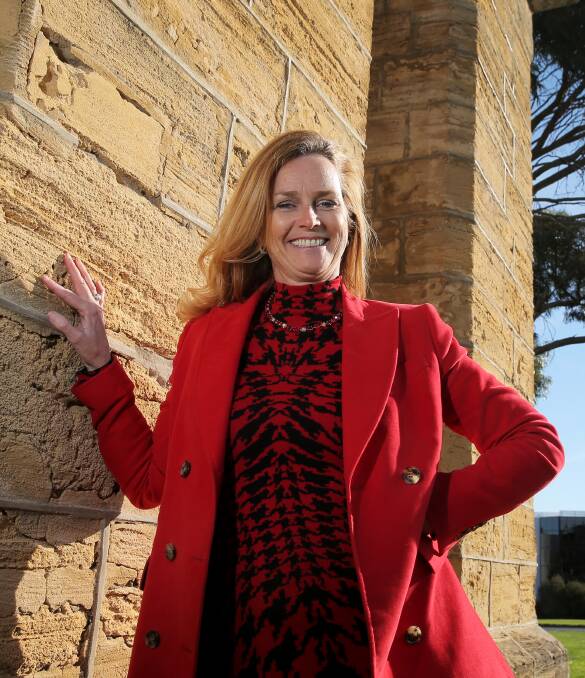 Shark Tank co-host and founding director of RedBalloon, Naomi Simson, was the star attraction at the Bendigo Small Business Festival's final event. Picture: FAIRFAX