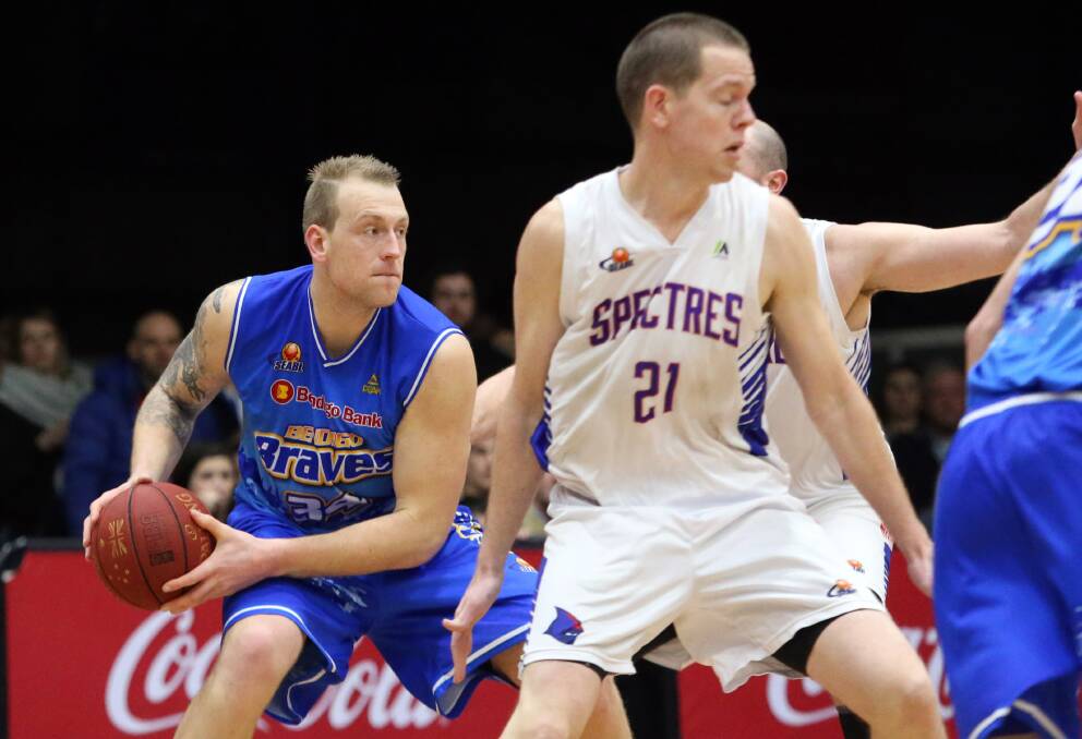 Matt Andronicos has re-signed with Bendigo Braves after being a part of the club's SEABL national championship win in 2016. Picture: GLENN DANIELS