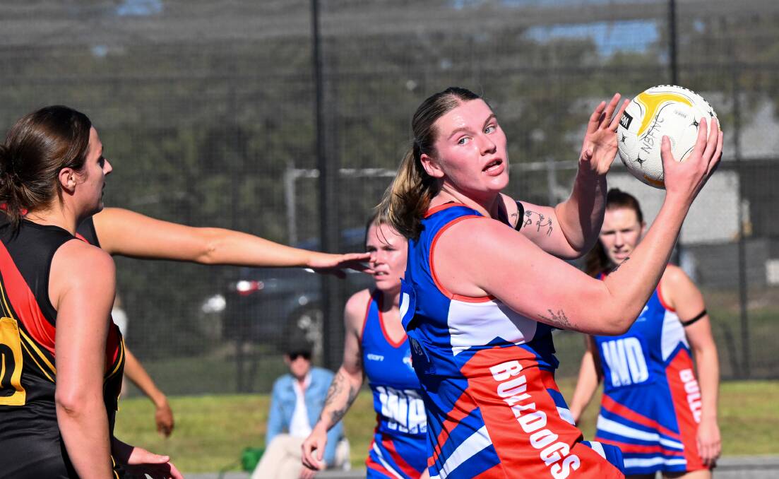 Skipper Abbey Grindal and North Bendigo will be aiming for their first win of the season against Huntly on Saturday. Picture by Darren Howe