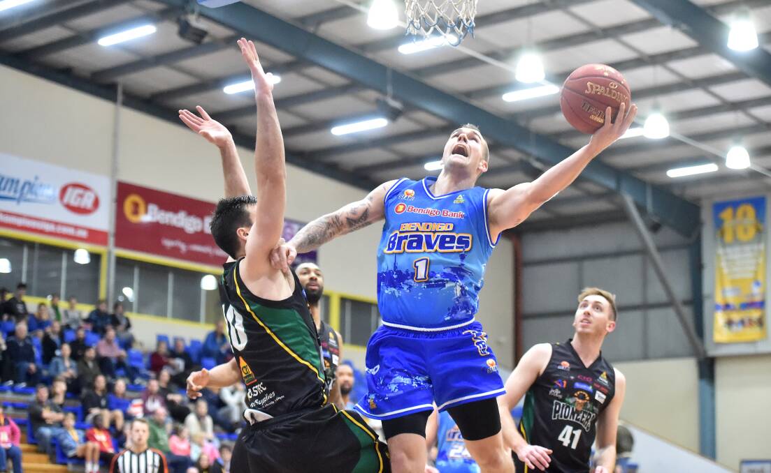 Jeremy Kendle and the Bendigo Braves will face Nunawading Spectres in next weekend's east conference grand final.