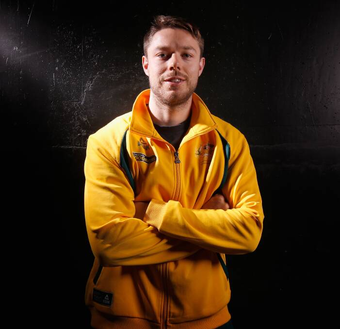 RELAXED: Matthew Dellavedova will lead the Boomers to the 2016 Rio Olympics after a qualifying series win over New Zealand last week. Picture: FAIRFAX