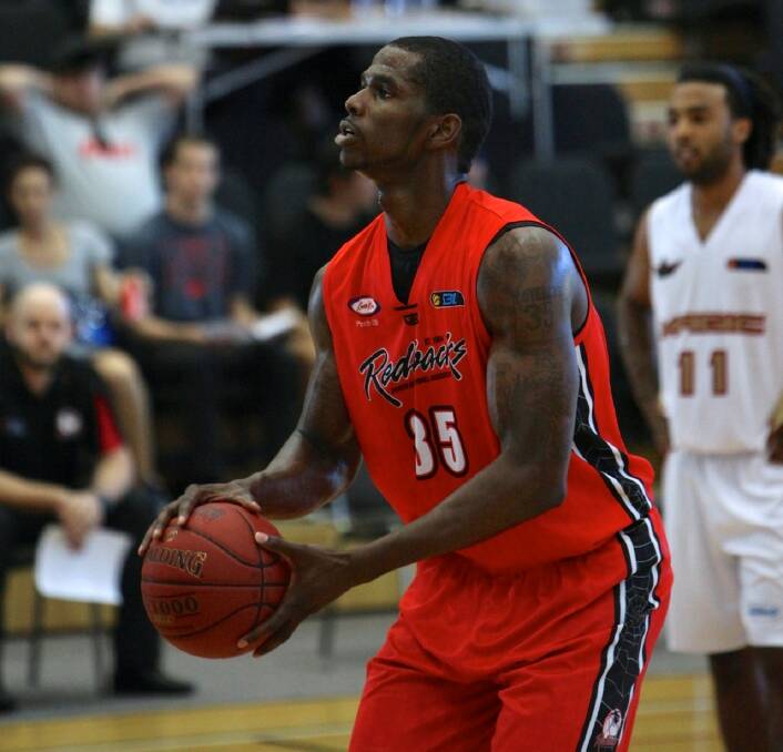 Ray Turner during his stint with the WA State Basketball League's Perth Redbacks.