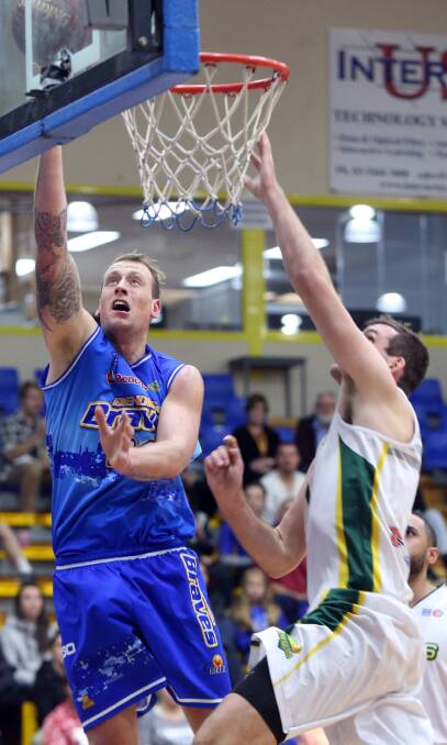 HAPPY RETURN: Matt Andronicos had no hesitation in returning to the Bendigo Braves for their SEABL national championship defence. Picture: GLENN DANIELS