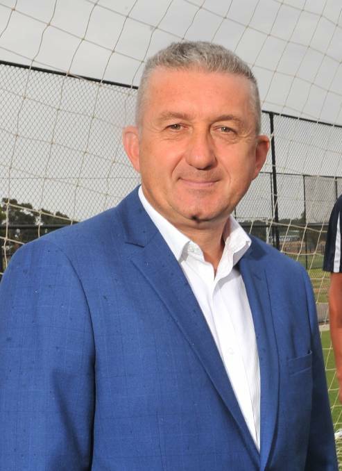 Bendigo City FC coach Srecko Baresic