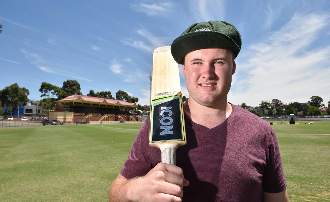 Zac Sheehan is hoping for a successful National Cricket Inclusion Championships in Geelong from Janaury 20-27. Picture: NONI HYETT