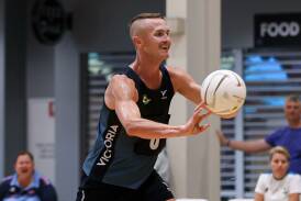 Jayden Cowling in action for Victoria during last month's men's national championships in Brisbane. Picture courtesy of Clusterpix Photography