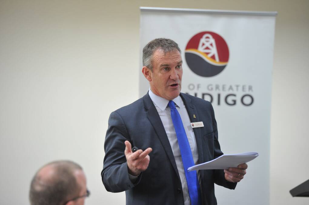 TOP JOB: Bendigo council's current chief executive Craig Niemann. His contract expires in December.  