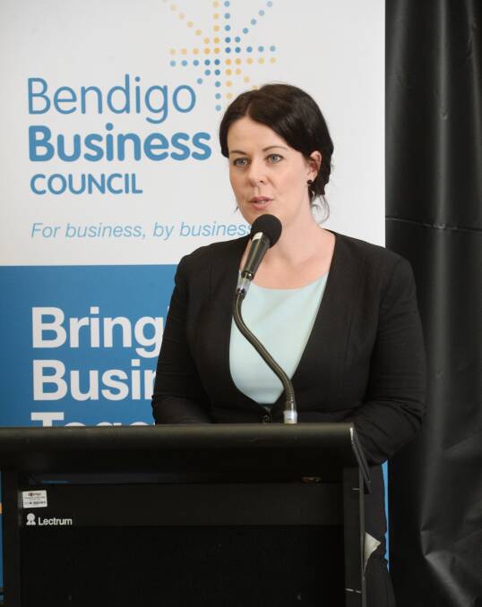 WORTHY: Bendigo Business Council president Leah Sertori has congratulated this year's excellence award nominees. Winners will be announced next month.    