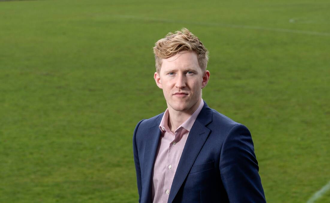 Jason Ball is a household name because he opposed homophobia on the football field. Picture: CONTRIBUTED
