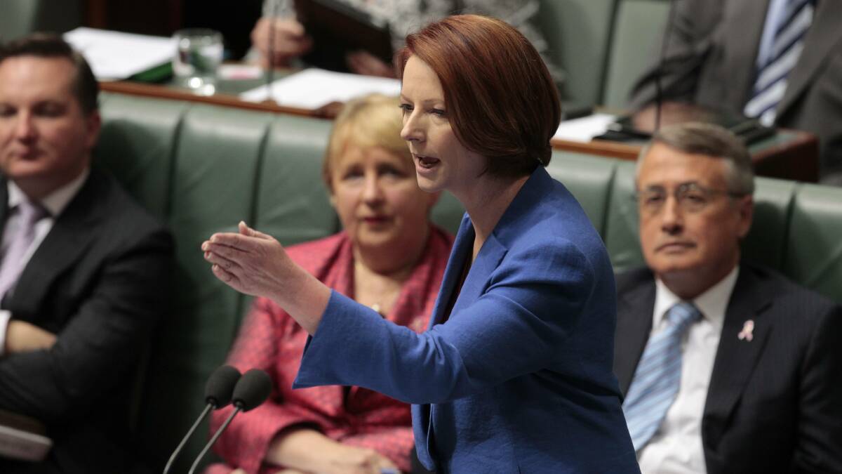 ‘Call it out’: lessons from Gillard’s misogyny speech