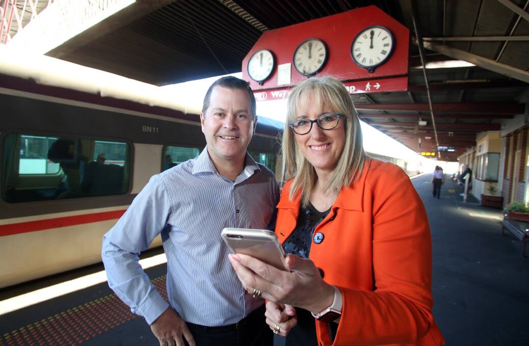 GAPSTOP: More mobile phone towers and in-train 'repeaters' aim to provide better mobile coverage. Picture: GLENN DANIELS