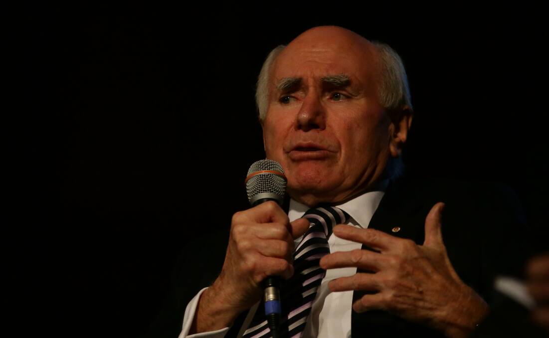 ON THE PATH: A reader says former prime minister John Howard set the path to the Murray-Darling Basin Plan.