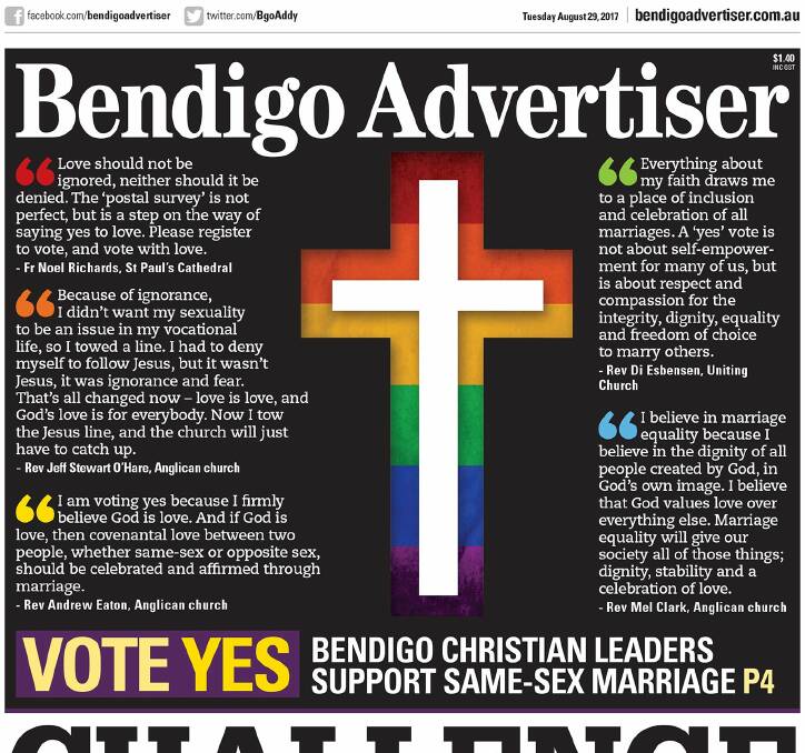 Readers have their say on the subject of same-sex marriage