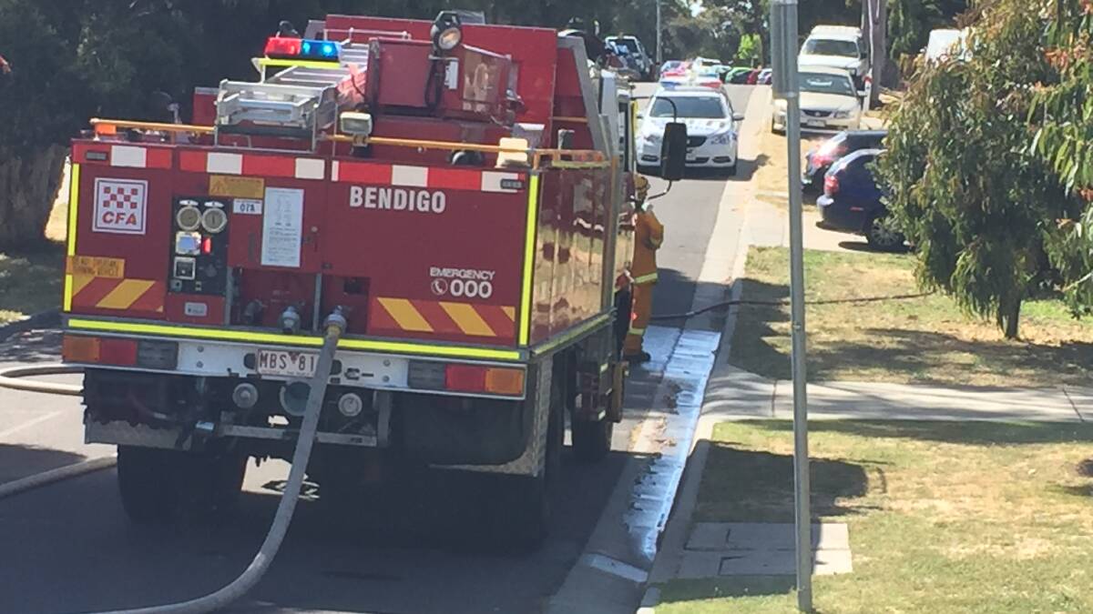 Police investigate suspicious Bendigo fire