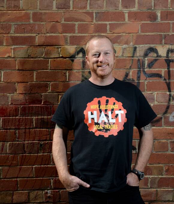 MAKING CHANGE: Hope, Assistance, Local Tradies co-founder Jeremy Forbes.