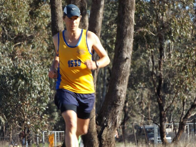 GREAT RUN: Ben Goode strides to victory. Picture: CONTRIBUTED