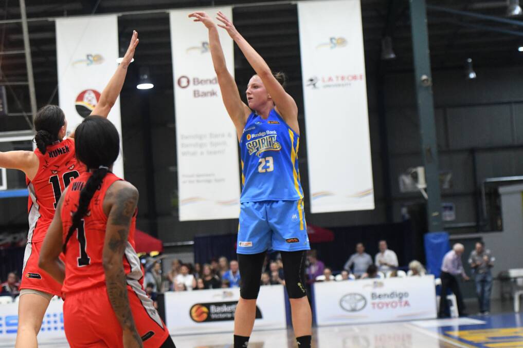 NATIONAL SQUAD: Kelsey Griffin will head to Italy in February with the Opals to prepare for the Commonwealth Games.