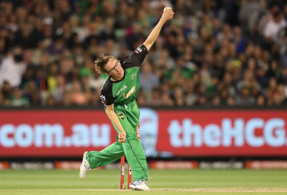 Liam Bowe in action for the Melbourne Stars. Picture: GETTY IMAGES