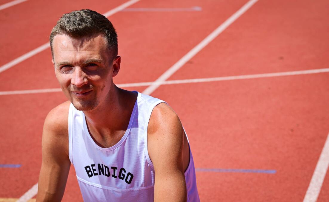 Andy Buchanan is a mentor to young athletes in Bendigo.