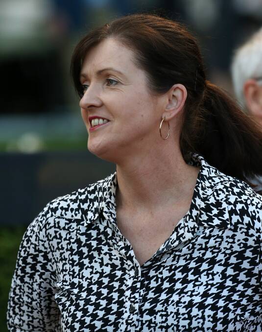 Anne Yates after Weave's big win. Picture: FAIRFAX MEDIA
