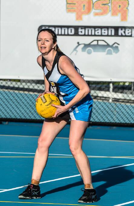 MAGPIE STAR: Maryborough's Alisha Chadwick will play her 350th A-grade match for the club on Saturday. Picture: CONTRIBUTED