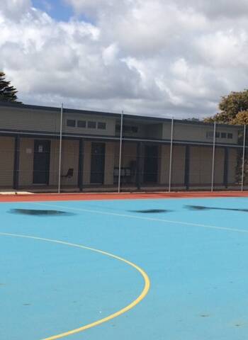 BIG IMPROVEMENT: The new netball rooms in Kilmore.