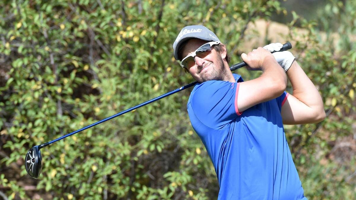 WELL PLAYED: Kris Mueck had a top finish in the Queensland PGA Championship in Toowoomba.