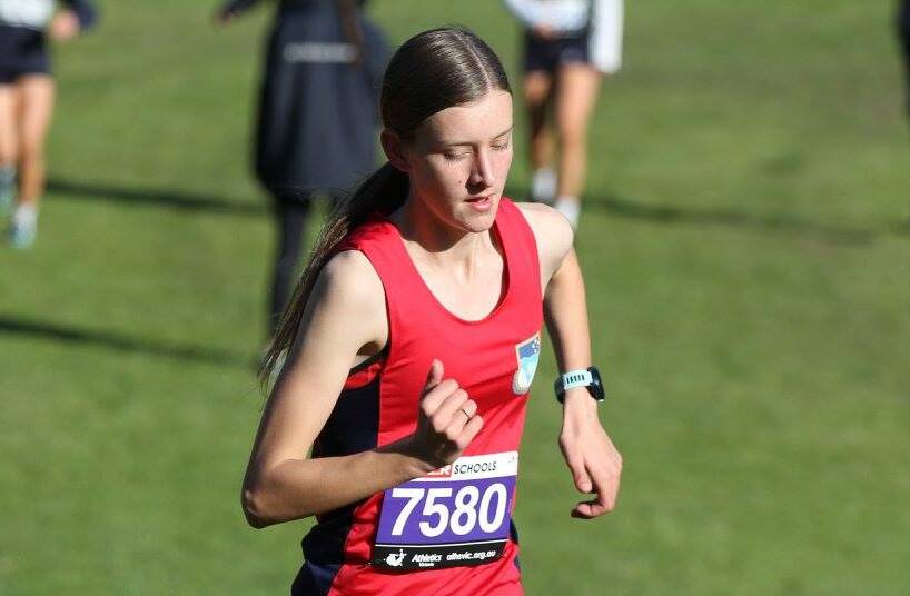 STRONG CHANCE: Taryn Furletti won the under-15 title at the Victorian All Schools and will compete in Wollongong. Picture: CONTRIBUTED