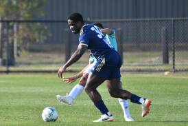 Midfielder Chidinma Esomeju was one of Bendigo City's best players at the weekend. Picture by Adam Bourke