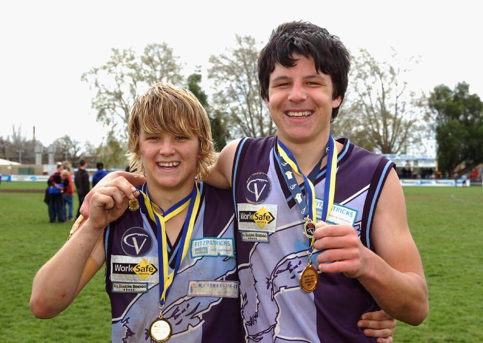 Flashback to 2007 where Kallen Geary won the VCFL Medal for one of the best players on the ground in Eaglehawk's under-18 grand final win over Gisborne.