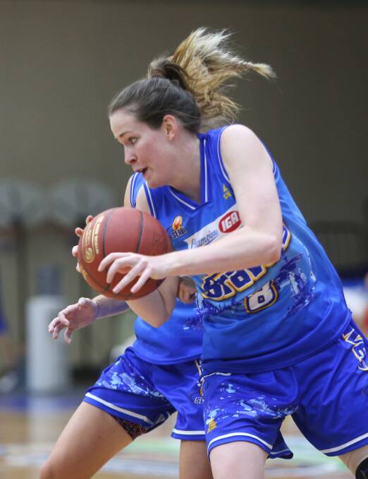 LEADING SCORER: Keely Froling nailed 21 points for the Lady Braves in Saturday night's win over Canberra.