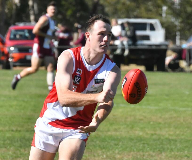 Jack Neylon played well in his first game for Bridgewater. Picture by Adam Bourke